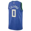 Milwaukee Bucks Damian Lillard #0 2023/24 Swingman Jersey for men - City Edition - uafactory