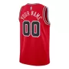 Men's Chicago Bulls Swingman NBA Custom Jersey - Icon Edition - uafactory