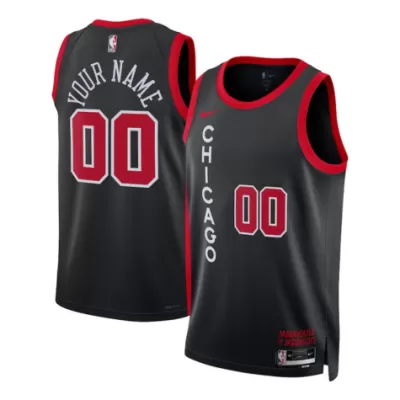 Men's Chicago Bulls Swingman NBA Custom Jersey - City Edition 2023/24 - uafactory