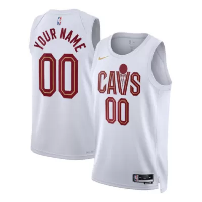 Men's Cleveland Cavaliers Swingman NBA Custom Jersey - Association Edition - uafactory