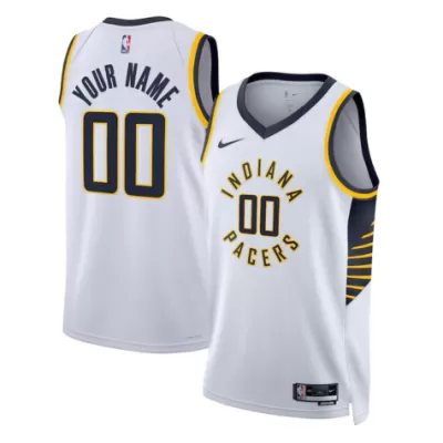 Men's Indiana Pacers Swingman NBA Custom Jersey - Association Edition - uafactory