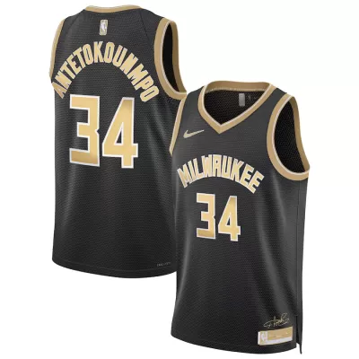 Milwaukee Bucks Giannis Antetokounmpo #34 2024 Swingman Jersey for men - uafactory