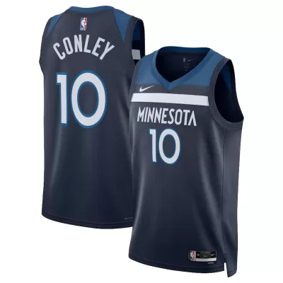 Minnesota Timberwolves Conley #10 2023/24 Swingman Jersey Navy for men - Association Edition - uafactory