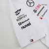 Men Mercedes AMG Petronas F1 White Team 2024 - uafactory