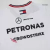 Men Mercedes AMG Petronas F1 White Team 2024 - uafactory